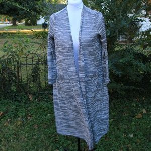 LuLaRoe Gray Space Dyed Cardigan Medium